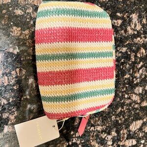 Colorful Striped Women's makeup Bag